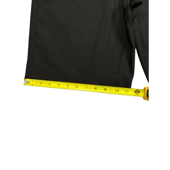 George Mens Black Flat Front Casual Shorts Size 36‎ - Picture 4 of 7
